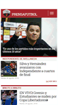 Mobile Screenshot of prensafutbol.cl